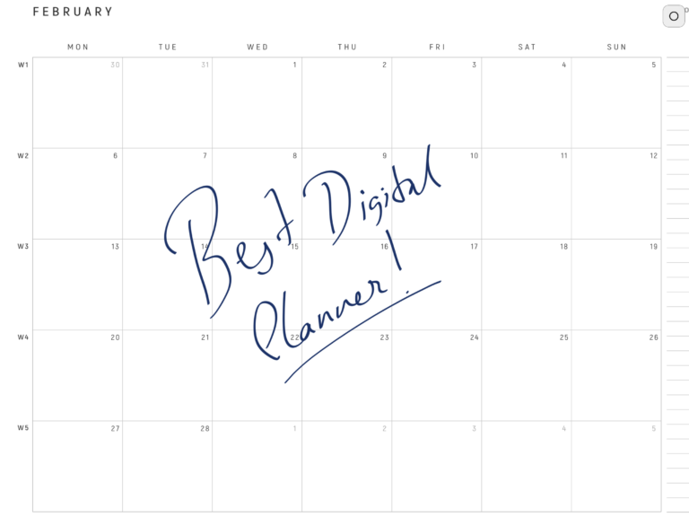 Best Digital Planner for iPad